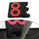 thumbnail image 2 of Anti-Slip Design High Quality PVC Material Billiard Cue Rack PVC Practical Billiard Room Accessories Billiard Cue Holder, 2 of 5