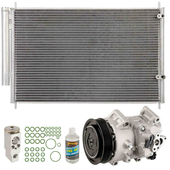 For Scion tC 2011-2015 A/C Kit w/ AC Compressor Condenser & Drier - BuyAutoParts