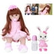 thumbnail image 1 of Muñeca de silicona para bebés, muñeca de silicona para bebés recién nacidos, muñeca para niñas recién nacidas, máxima comodidad, 1 of 14