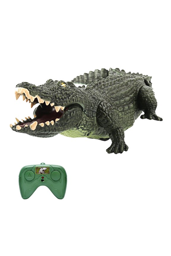 Funny Electric Wireless Remote Control Crocodile Toy Animal Crawling Crocodile RC Toy