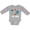 AC-Heather Grey, variant on Inktastic Basketball 1st Birthday for One Year Old Boys Long Sleeve Baby Bodysuit