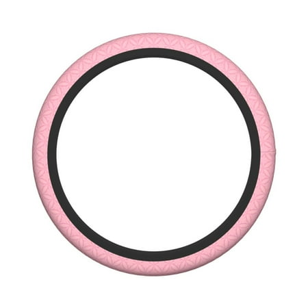 XMXY Car Steering Wheel Cover, Pink Repeating Seamless Non-Slip Jeep Truck Universal Elastic Steering Wheel Protector 15 inch