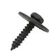 thumbnail image 4 of 20Pcs 4,2x22mm Tornillo De Cabeza De Armadura Negro De Acero Inoxidable paragolpes Guardabarros Unique Bargains Tornillo de acero inoxidable, 4 of 5