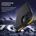 thumbnail image 2 of YWC-pour Étui iPhone, Protection Robuste 3 Couches Antichoc Étui Rigide Anti-Poussière/choc Intégrale Durable Anti-Empreintes Digitales avec Protection de Port, Noir, 2 of 4