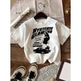 thumbnail image 1 of Women'S Graphic Tee - "High Performance" Print, Casual Crew Neck Short Sleeve T-Shirt, Polyester, All-Season Fashion, Casual Wear | Playful Print Top | Knit Construction, Ladies T Shirts, 1 of 7