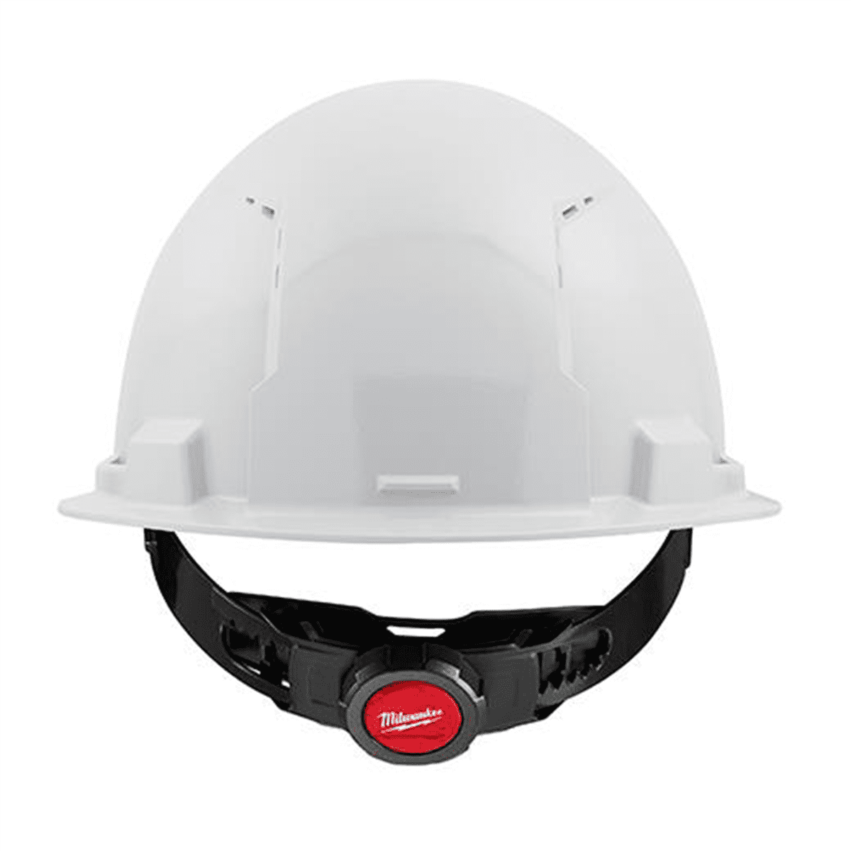 Milwaukee Tool BOLT White Front Brim Vented Hard Hat w/4pt Ratcheting Suspension (USA) - Type 1, Class C