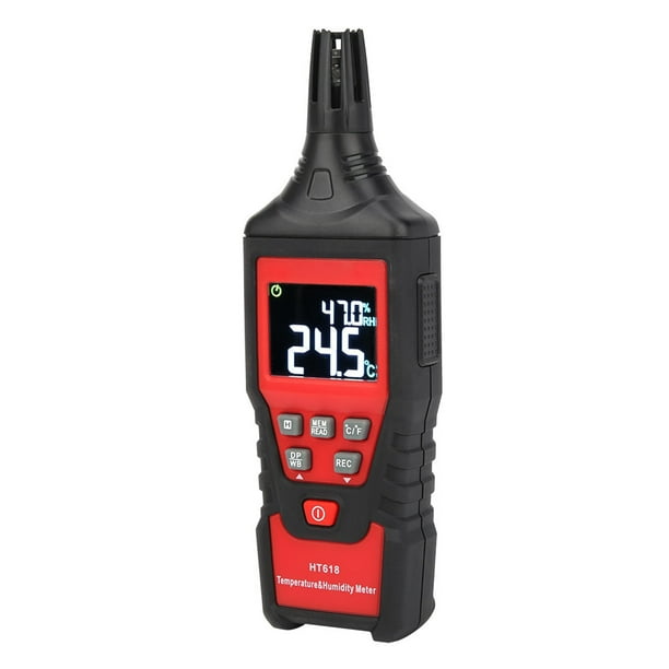 Humidity Temp Meter Small Temperature Humidity Meter Low Power Consumption For Temperature Test Indoor Humidity Outdoor