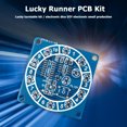 thumbnail image 1 of Suite Rotatoria De La Suerte Electronic Suite Pulse Generator DIY Turntable CD4017 NE555 Self LED Light Kits Sywqhk Para estrenar, 1 of 3