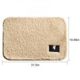 thumbnail image 1 of Bathroom Rugs Soft Microfiber Cozy Bath Mat For Tub Shower Bathroom Floors Rugs Mat Accessories Absorbent Non Slip Fluffy Thick, 1 of 6