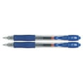 thumbnail image 2 of Pilot G2 Retractable Gel Ink Rollerball Pens Fine Pen Point - 0.5 mm Pen Point Size - Refillable - Retractable - Blue Gel-based Ink - 2 / Pack, 2 of 3