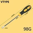 thumbnail image 3 of Nail Puller Pry Tool Nail Remover U V Type Screwdriver 260Mm for Home Workshop, 3 of 10