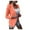 Orange, variant on WEIYLL Jackets for Women Fashion Long Sleeve Temperament Professional Slim Suit Orange Fall Clothes Size L