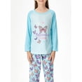 thumbnail image 2 of Beezizac Butterfly Pajamas for Tween Girls Soft Cute 2-Piece Fall PJ Set Big Kid Size 16, 2 of 7