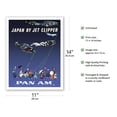 thumbnail image 2 of Japan by Jet Clipper - Koinobori (Carp Streamers) - Pan American - Vintage Airline Travel Poster by Aaron Fine c.1960s - Fine Art Matte Paper Print (Unframed) 11x14in, 2 of 4