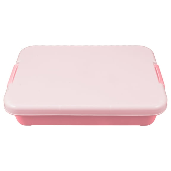 Toyvian Empty Sandbox Toy Storage Box Portable for Backyard Play 1Set