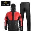 thumbnail image 4 of SULAITE - Traje impermeable para motocicleta, pantalones de lluvia, traje de cuerpo dividido, antitormentas, traje de lluvia para motociclista, grueso, de alta calidad, 4 of 4