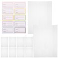 thumbnail image 1 of Shisuyan 10 Pcs Couverture de Livre Transparente Couverture de Manuel Couverture de Livre Auto-Adhésive pour Étudiant, 1 of 8