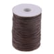 thumbnail image 2 of 170 Metros 1mm Hilo  para Costura de Cuero / Bolso / Artesanía / café Hugo Cordón de algodón encerado, 2 of 7
