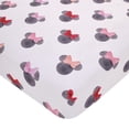 thumbnail image 1 of Sábana para cuna Disney Minnie Mouse con acuarela Minnie Ears, 1 of 5