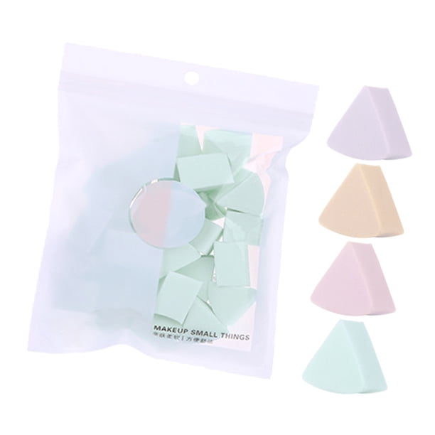 ADDHAT 12Ud Polvo Puff Esponjas De Maquillaje Y Limpieza Para Exfoliar Y Circulación