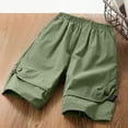 thumbnail image 2 of Fjofpr Boys Clothes under $5.00 Boys Shorts Size 8 Boys Summer Work Shorts Children's Capris Casual Pants With Buttons Shorts Boys Shorts（3-12Y）, 2 of 7