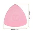 thumbnail image 2 of Uxcell Tailors Chalk, Triangle Sewing Chalk, Washable Fabric Marker, Pink 20 Pack, 2 of 5