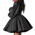 thumbnail image 2 of Womens 2025 Spring Dresses Casual Ruffle Tiered A Line Swing Mini Cute Dress, 2 of 5