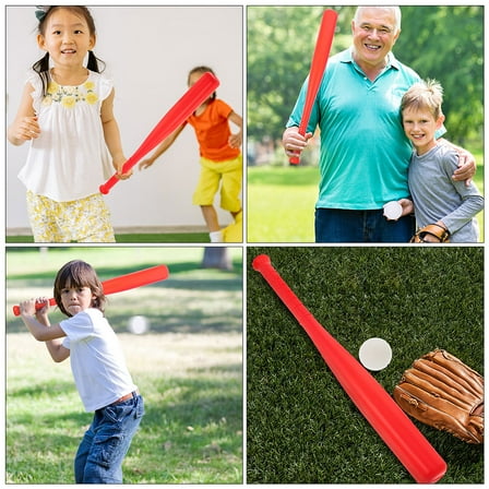 Minkissy Red Baseball Bat Costume Set for Performance and Sports Events, and Lightweight Design