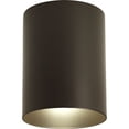 thumbnail image 2 of 5" Bronze Outdoor Ceiling Mount Cylinder, 2 of 2