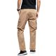 thumbnail image 3 of Pantalones largos de moda para hombre, casuales, de color sólido, con bolsillos cargo y cintura elástica, de poliéster., 3 of 8