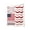 B, variant on Tuscom 4th of July Stripe Throw Blanket 39x59in Patriotic Red White Blue Decoration for Independence Day Picnic Gift