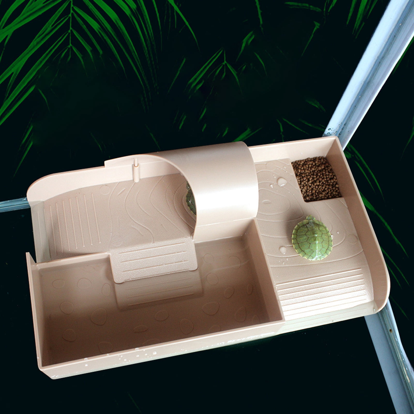 Mosey Multi-use Turtle Terrace Creative   for Fish Tank   Playing and Feeding