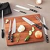 thumbnail image 4 of Mercer Culinary Renaissance 10-Piece Forged Steel Knife Set, Black, 4 of 7
