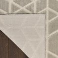 thumbnail image 6 of Nourison Washable Charm 4' x 6' Silver Ivory Modern Indoor Rug, 6 of 9