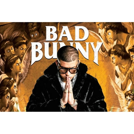 Bad Bunny Domestic Poster Walmart Com