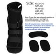 thumbnail image 3 of CUITING Attelle de Cheville Fixation Ferme Soutien Respirant pour Bottes de Marche Protection Complète Attelle de Cheville pour Traitement de Récupération Orteils Cassés Blessure à la Cheville Fasci Plantaire, 3 of 8