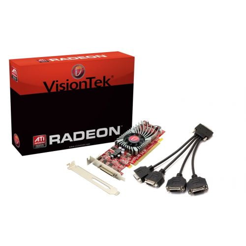 Visiontek 900345 Radeon HD 5570 Graphic Card - 650 MHz Core - 1 GB DDR3 SDRAM - PCI Express 2.0 x16 - Low-profile - Single Slot Space Required