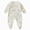 Grey, variant on NOLDARES Footed Newborn Romper With Mitten Cuffs Soft Print Long Sleeve Jumpsuit for Infants 0-6M Sleep Play Wear(3-6 Months,Yellow)
