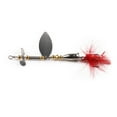 thumbnail image 4 of Agiferg 8CM Metal Fishing Lure Sequins Spinner Spoon Baits Feather Fishhook Tackle 7G, 4 of 9