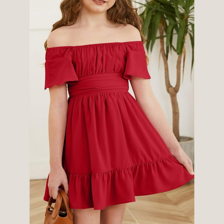 open lace back dress Scarlet Red Dress– Teuta Matoshi main image 1