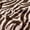 Pastel Pink/Brown, variant on Zebra Print Soft Minky