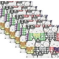 thumbnail image 6 of GZHJMY Cute Cat Cloth Napkins Set of 4, Reusable Washable Oversized Table Napkins for Family Wedding Dinner Party Home Decor, 20 Inch Decorative Washcloths, 6 of 7