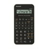 Sharp EL-501XBWH Scientific Calculator, Black
