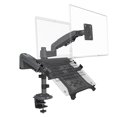 thumbnail image 1 of Desktop Dual Spring Monitor Arm 17-27inch Dual Monitor Holder Mount Arm Full Motion Display Stand Loading 2-9 Kgs, 1 of 6