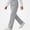 Gray, variant on HAOTAGS Girls Pants (2-13) Casual Elastic Waist Straight Leg Daily Wear Trousers Gray Size 7