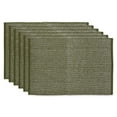 thumbnail image 1 of DII Two-Toned Collection Tabletop, Placemat Set, Sage, 6 Piece, 1 of 8