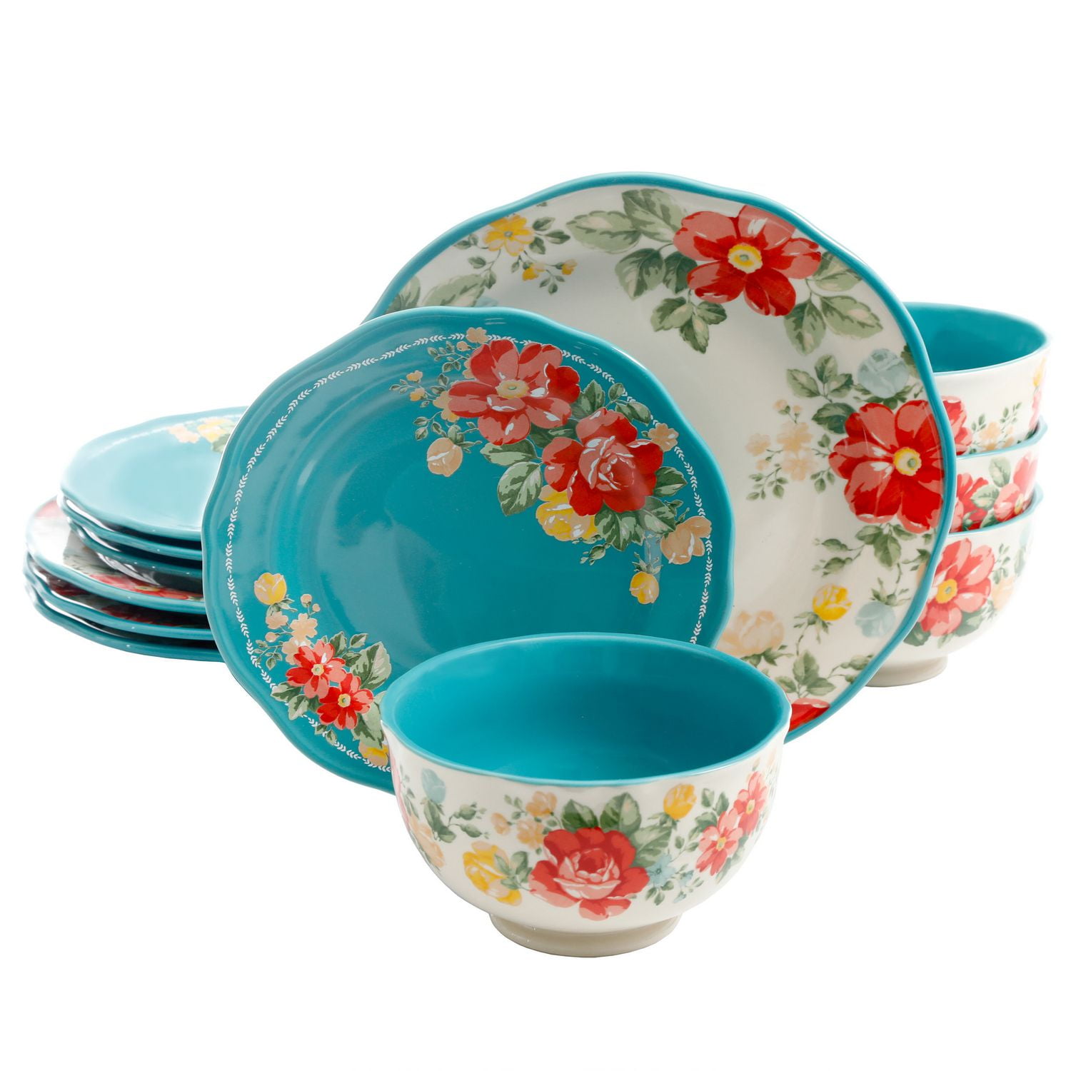 Pioneer Woman Dishes Dish Sets Walmart Canada Corelle Dinnerware