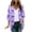 Purple, variant on Summer Chiffon Cardigans for Women Lightweight Boho Beach Swimsuit Cover Ups Cute Printed Cardigan Casual Puff Sleeve Kimonos Loose Fit Thin Tops Green,S