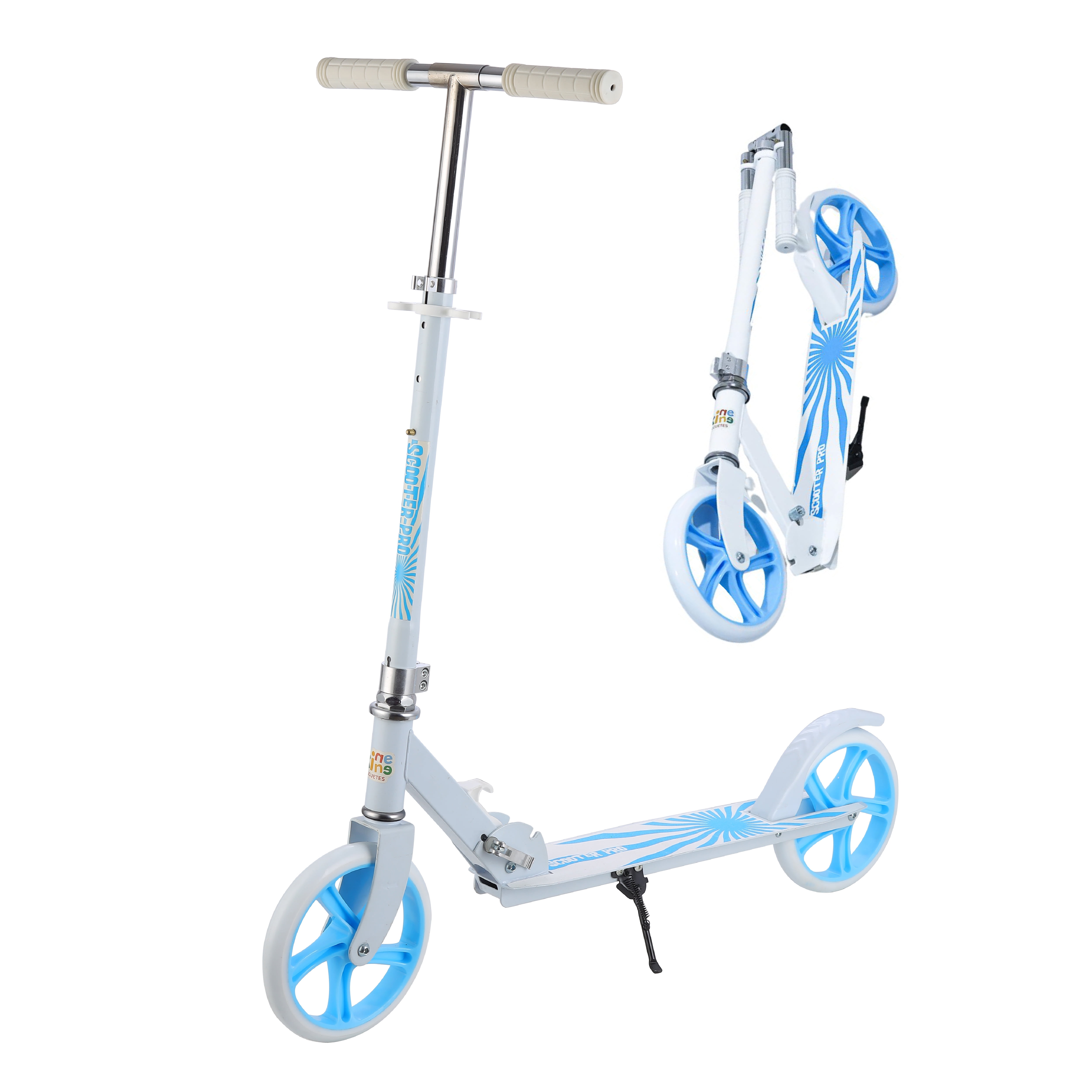 Scooter Patin del Diablo Plegable y Ajustable Para Jovenes y