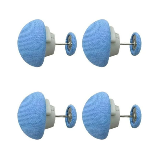 Clips para sábanas de cama de 4/8 Uds., fijador de edredón de setas que no se desprenden para el hogar (4 Uds. Azul)